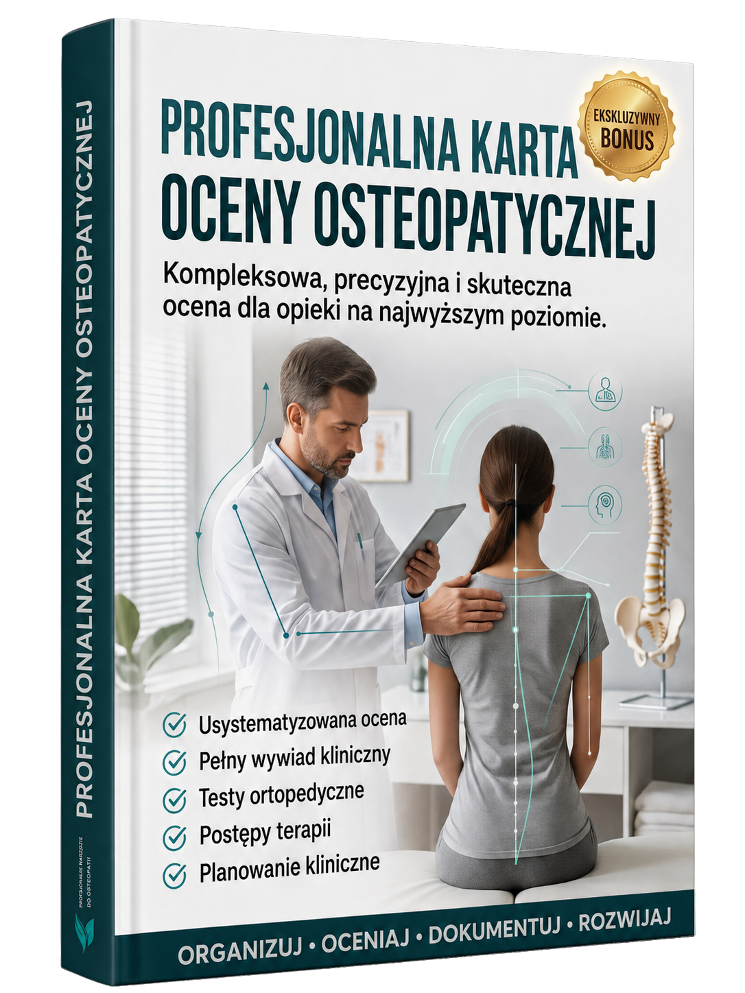 Okładka: Profesjonalna Karta Oceny Osteopatycznej