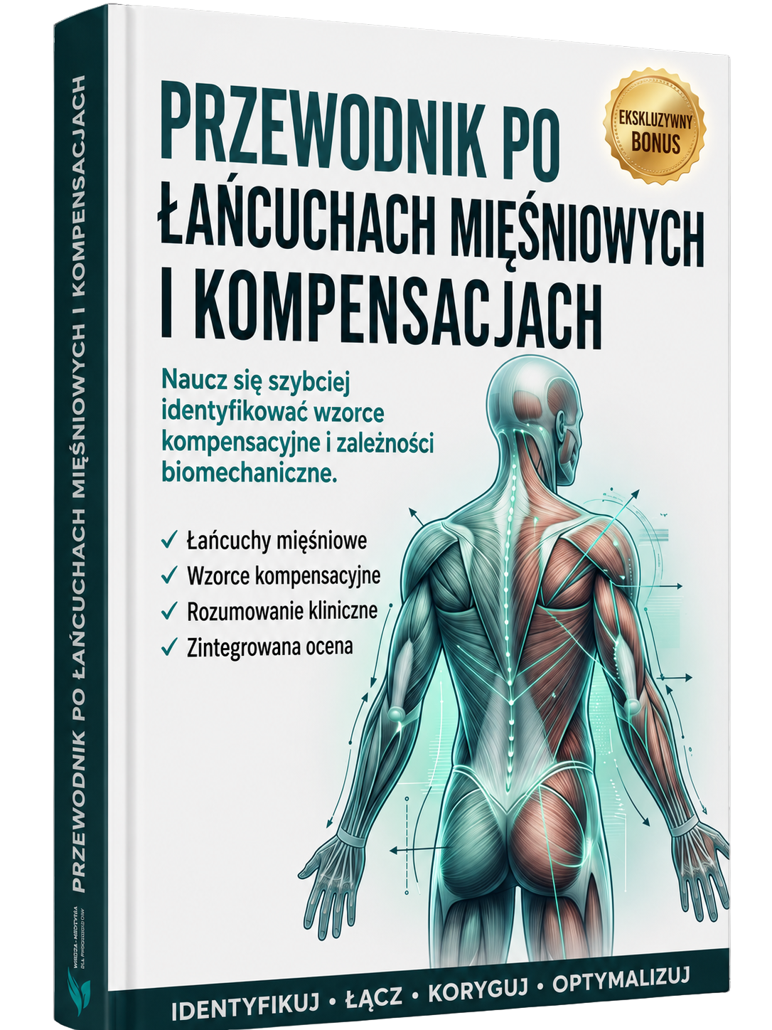 Okładka: Przewodnik po Łańcuchach Mięśniowych i Kompensacjach
